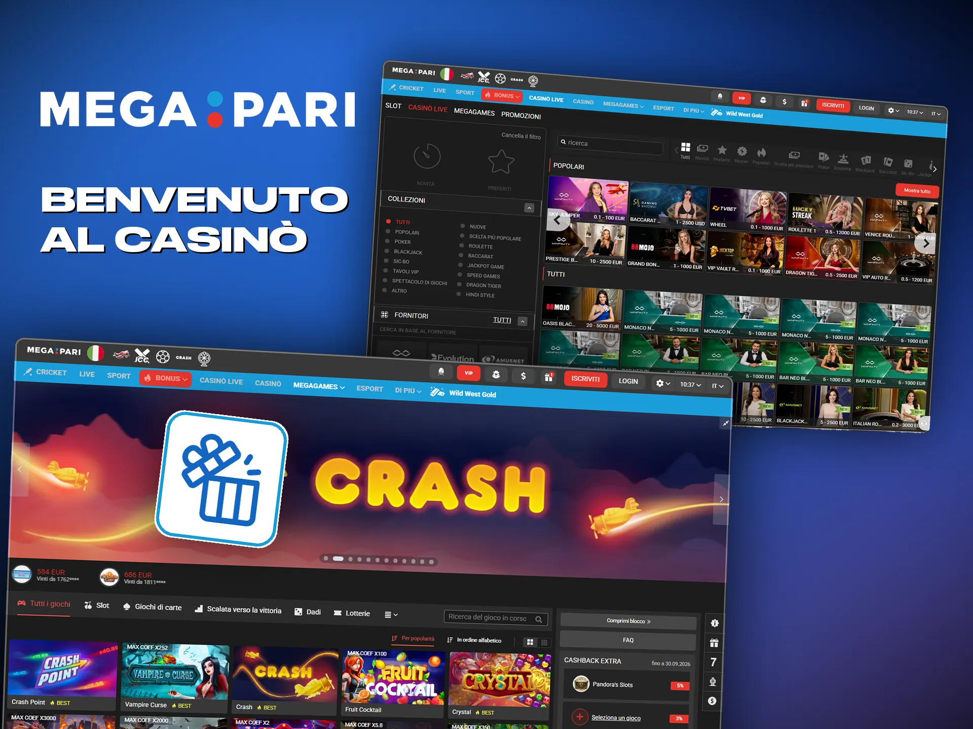 Giri gratis e bonus sul deposito arrivano sul conto subito dopo il versamento