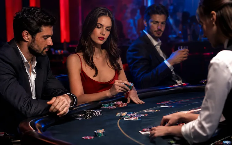 Giochi da tavolo su Megapari, tra cui blackjack e poker